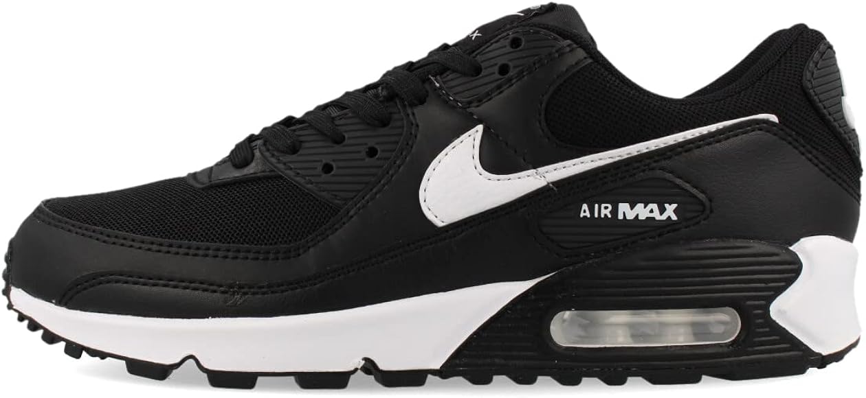 Amazon | [ナイキ] WMNS AIR MAX 90 ナイキ ウィメンズ エア マックス 90 BLACK/WHITE/BLACK  ナイキスニーカー レディース メンズ スニーカー ブラック ホワイト 黒 白 定番モデル DH8010-002 | NIKE(ナイキ) | スニーカー